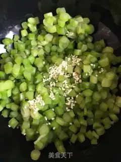 Make Garlic meat buns step 7