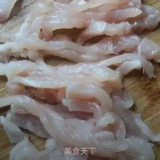 Make Chicken silk step 1