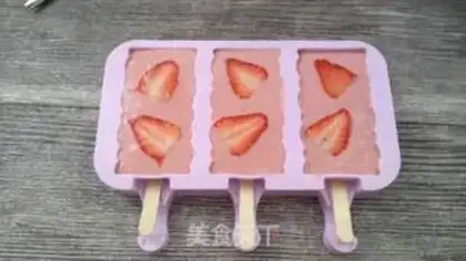 Make Strawberry ice cream step 8