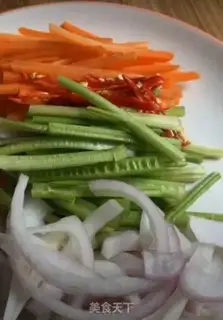 Make Chicken silk step 2