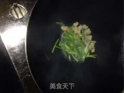 Make Green bean sprouts step 2