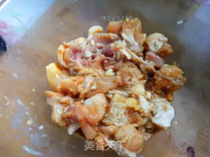 Make Pepper chicken step 2