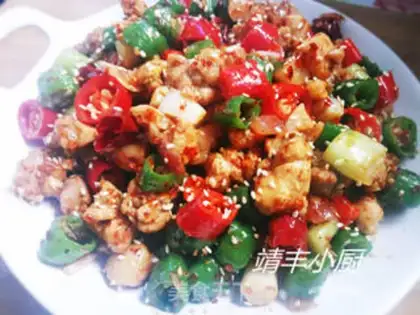 Make Pepper chicken step 8
