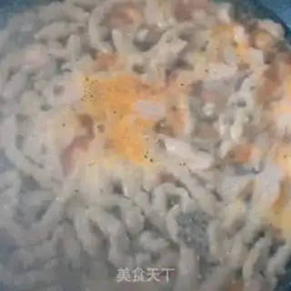 Make Shrimp liver noodles step 7