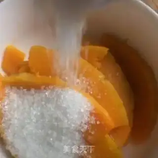 Make Pumpkin buns step 1