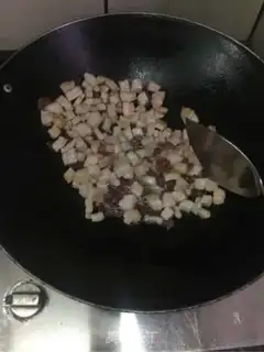 Make Weed sausages, mushrooms, fried rice step 2