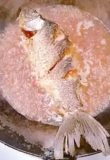 Make Dry-burned mackerel step 5