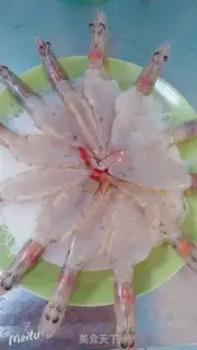 Make Garlic back shrimp step 2