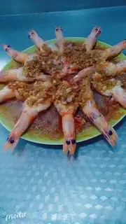 Make Garlic back shrimp step 5