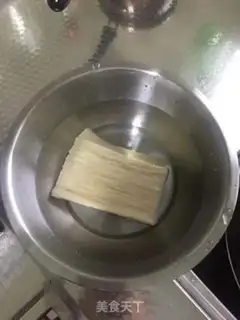 Make Cold noodles step 1