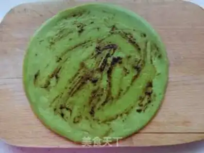 Make Spinach egg rolls step 12