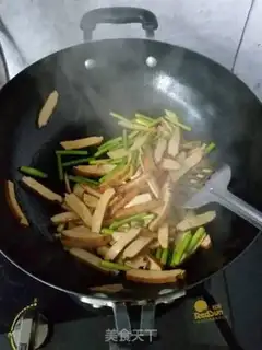 Make Garlic beans step 4