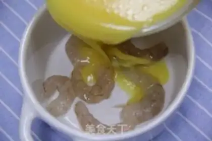 Make Shrimp steamed eggs step 4