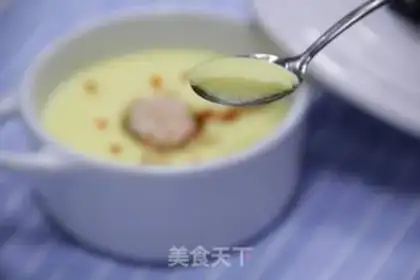 Make Shrimp steamed eggs step 6