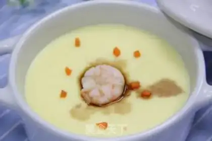 Make Shrimp steamed eggs step 8