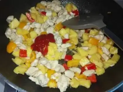 Make Pineapple chicken step 12