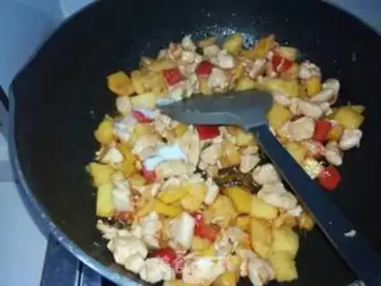 Make Pineapple chicken step 13