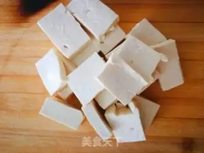 Make Eggs and tofu step 2