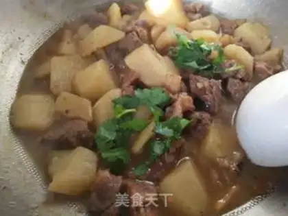 Make Potato beef step 7