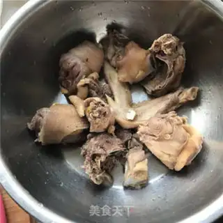 Make Chicken stew potatoes step 1