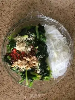 Make Fan spinach step 2