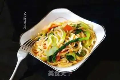 Make Tomato oil noodles step 9