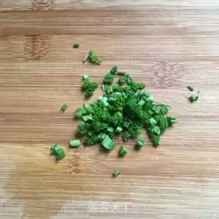 Make Shrimp bean petal egg soup step 2