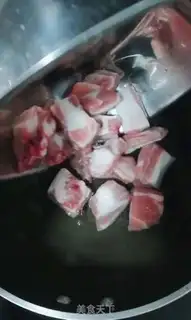 Make Corn steak soup step 1