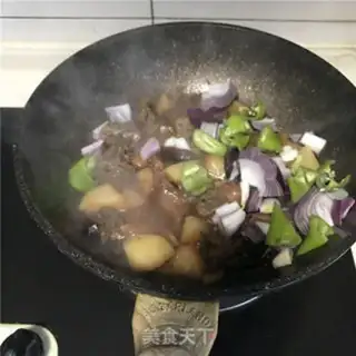 Make Chicken stew potatoes step 7