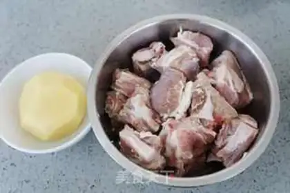Make Red burn ribs step 0