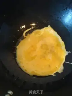 Make Peas fried eggs step 2