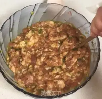 Make Fresh meat buns step 7