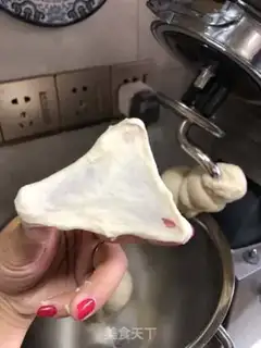 Make caterpillar butter bread step 1