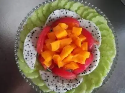 Make Sour yogurt salad step 2
