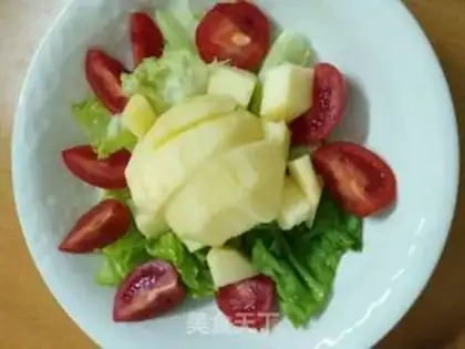 Make Vegetable fruit salad step 3