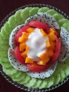 Make Sour yogurt salad step 5