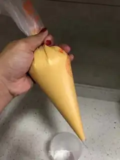 Make caterpillar butter bread step 14