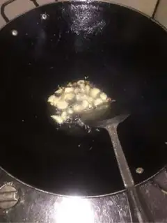 Make Scrambled bean sauce step 1