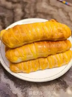 Make caterpillar butter bread step 22