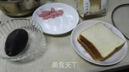 Make Butter sandwich step 0