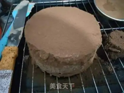 Make Dirty cake step 16