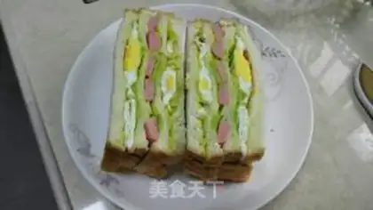 Make Butter sandwich step 8