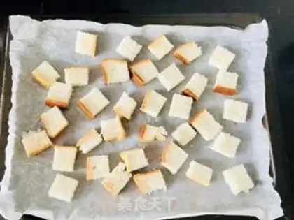 Make Toast salad step 0