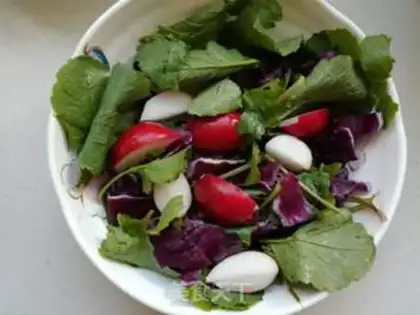 Make Vegetable lemon salad step 3