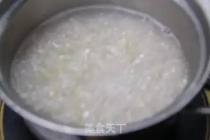 Make Quasi cod congee step 4