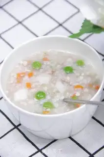 Make Quasi cod congee step 8
