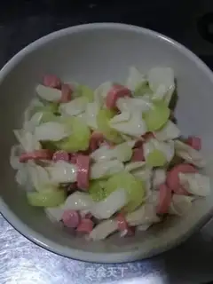 Make Double butterflies salad step 10