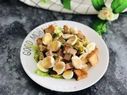 Make Toast salad step 5