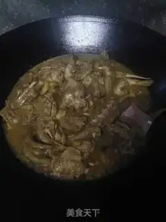 Make Ginger stew goose step 7