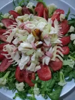 Make Double butterflies salad step 11